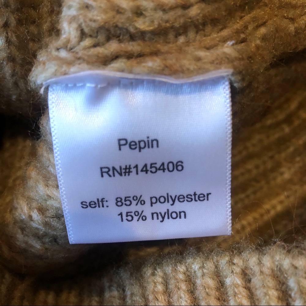 NWT Anthropologie Pepin Chunky Knit Crewneck Sz S - Picture 4 of 4
